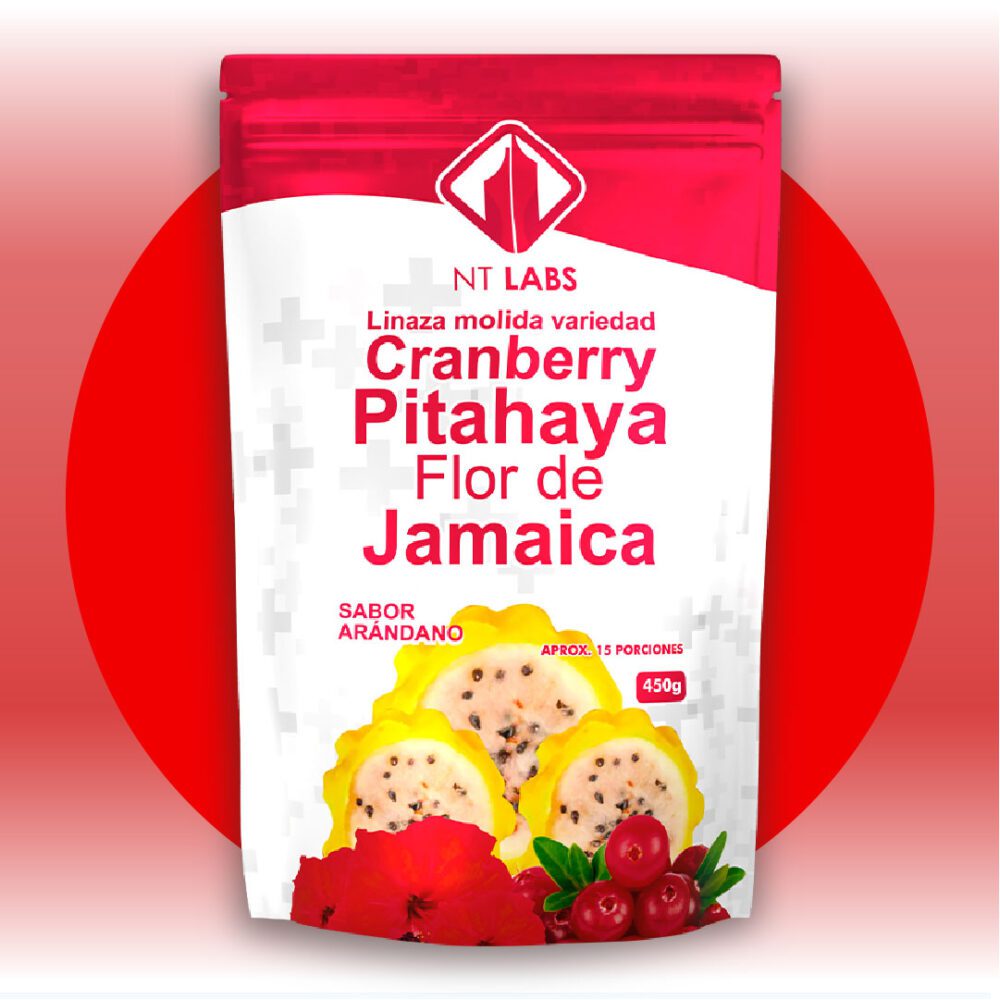 Linaza+Cranberry+Pitahaya+Flor De Jamaica 450gr