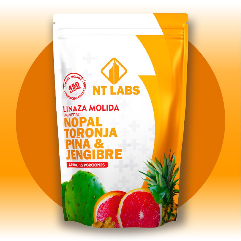Linaza + Nopal + Toronja + Piña + Jengibre 450gr